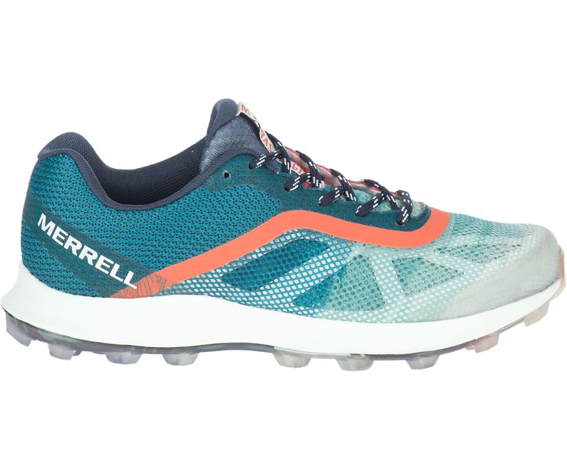 Buty Merrell MTL Skyfire X White Mountains - Buty do Biegania Damskie Merrell - Granatowe/Czerwone [